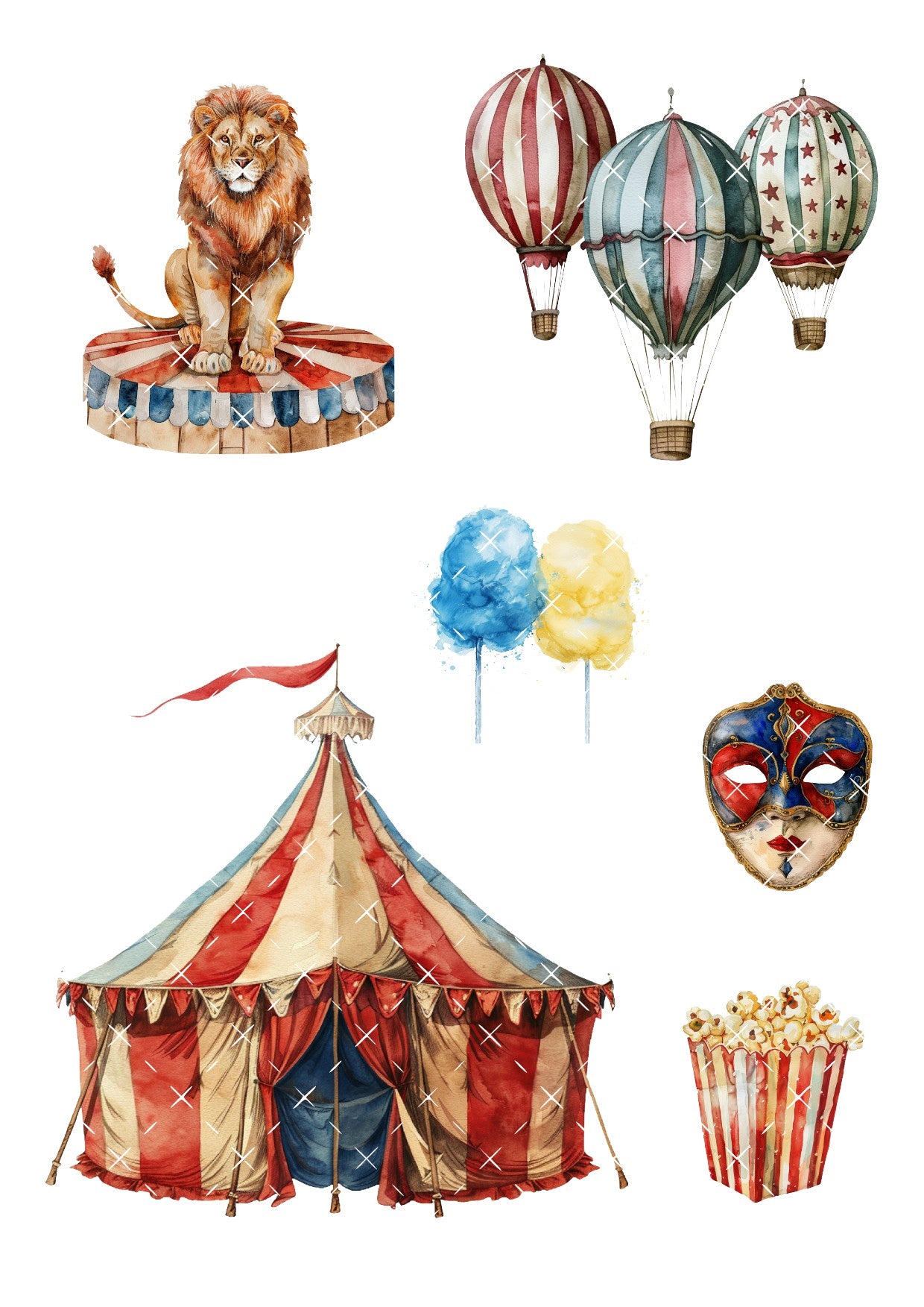 Circus Icing Sheets