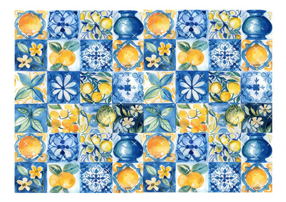 Amalfi Coast Tile Icing Sheet Wrap