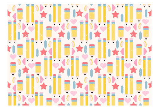 Pencils School Icing Sheet Wrap