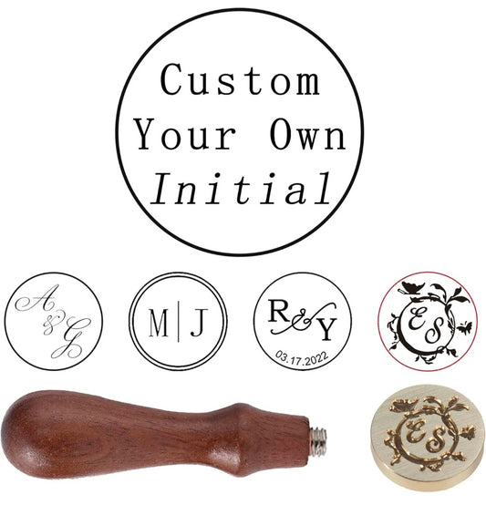 Custom Initial Wax Seal Stamp - ADD ON, Outsourced